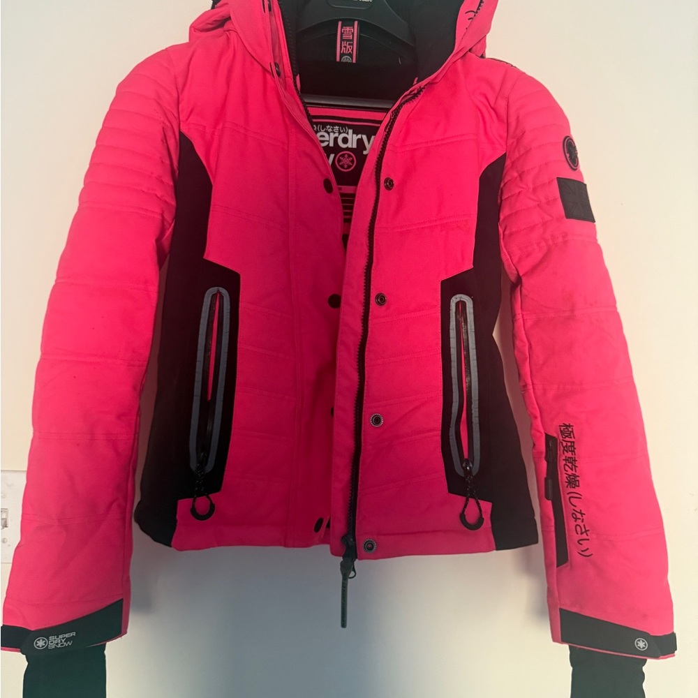 Superdry Luxe Snow Puffer Jacket NWT Size XS